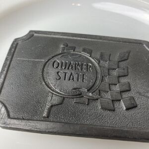 qualet state belt buckle hit line usa 3.25” wide